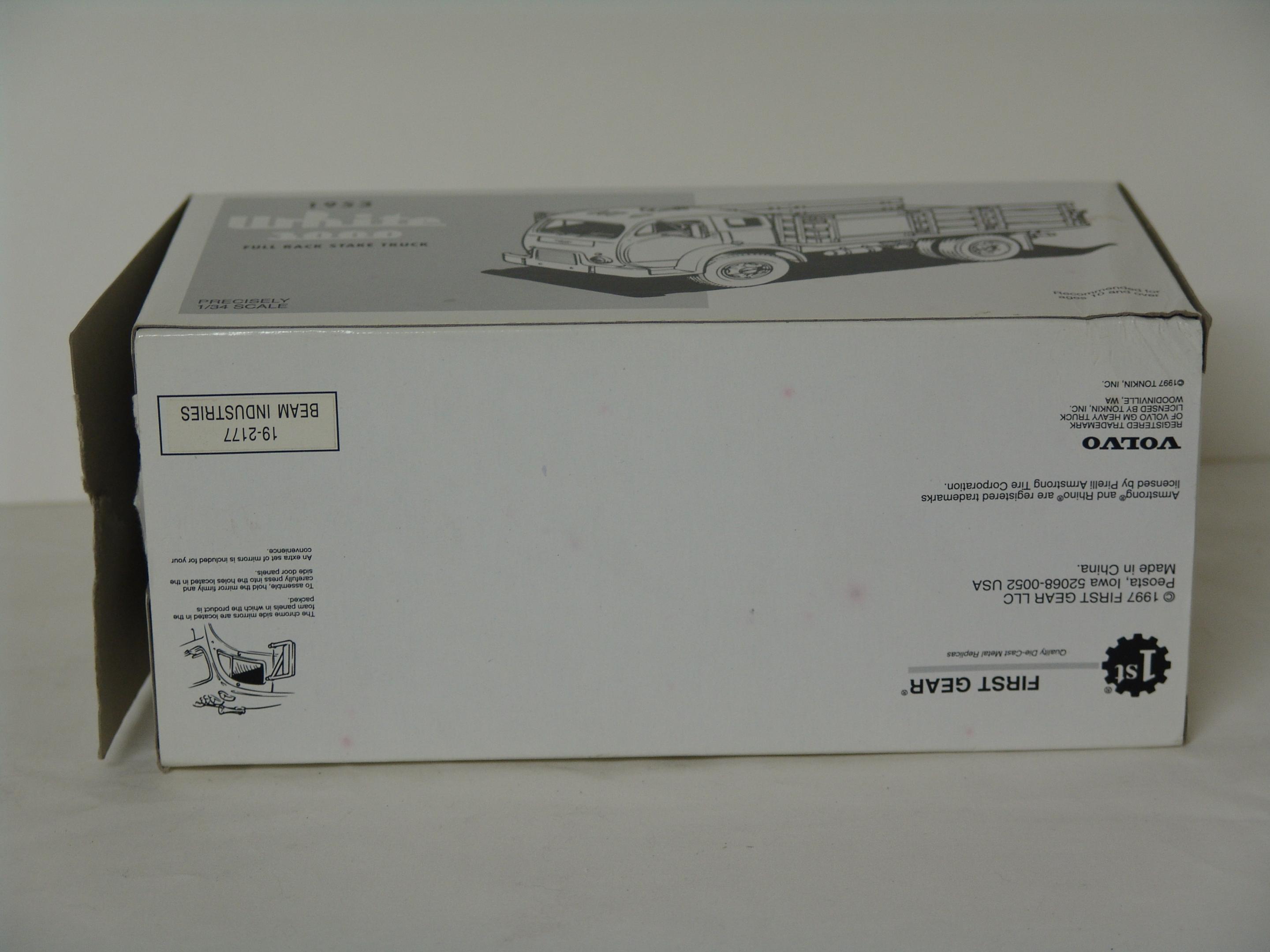 Beam Industries 1953 White 3000 Full Rack Stake Truck (used)