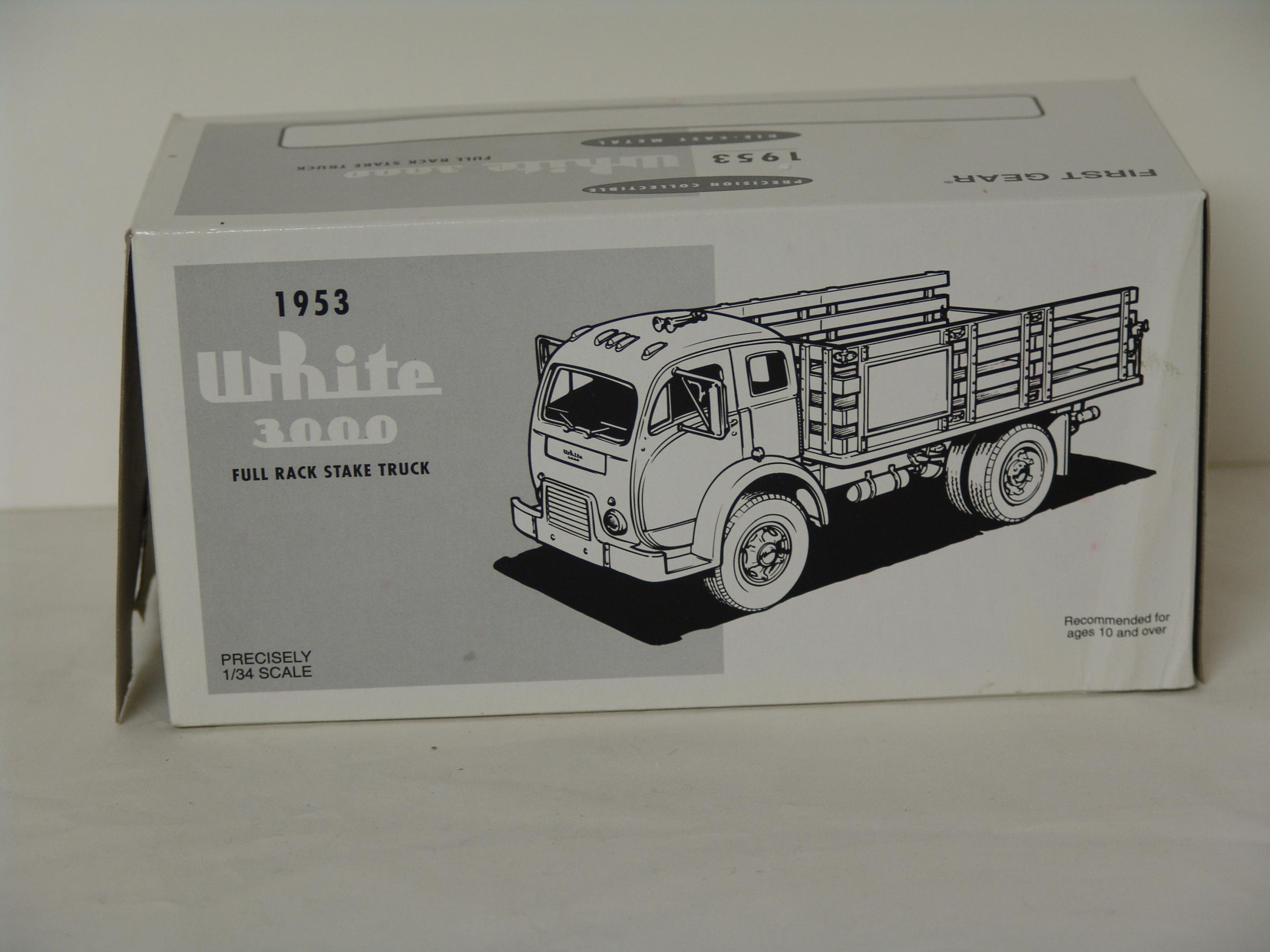 Beam Industries 1953 White 3000 Full Rack Stake Truck (used)