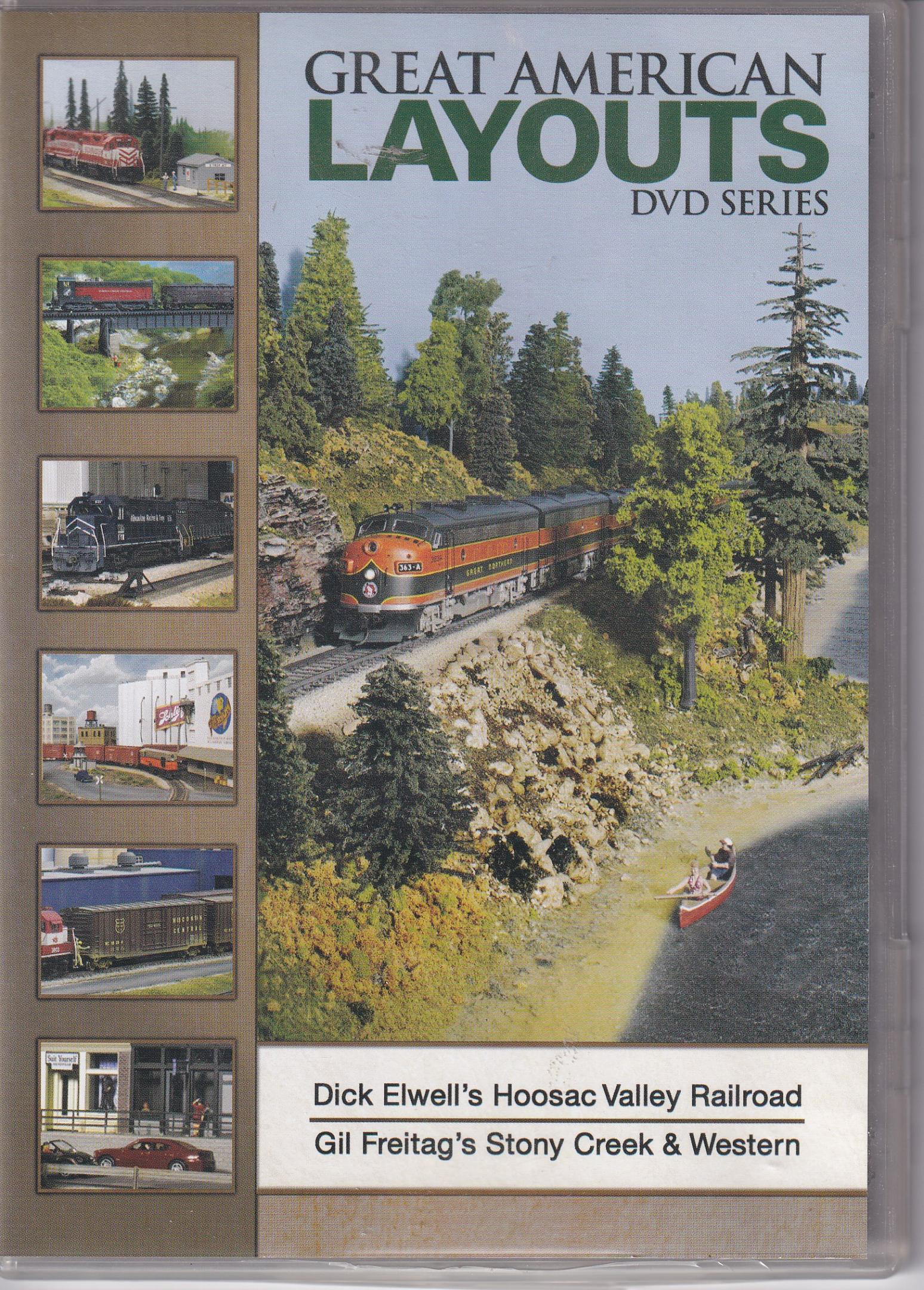 Great American Layouts DVD Series Hoosac Valley / Stony Creek & Wester
