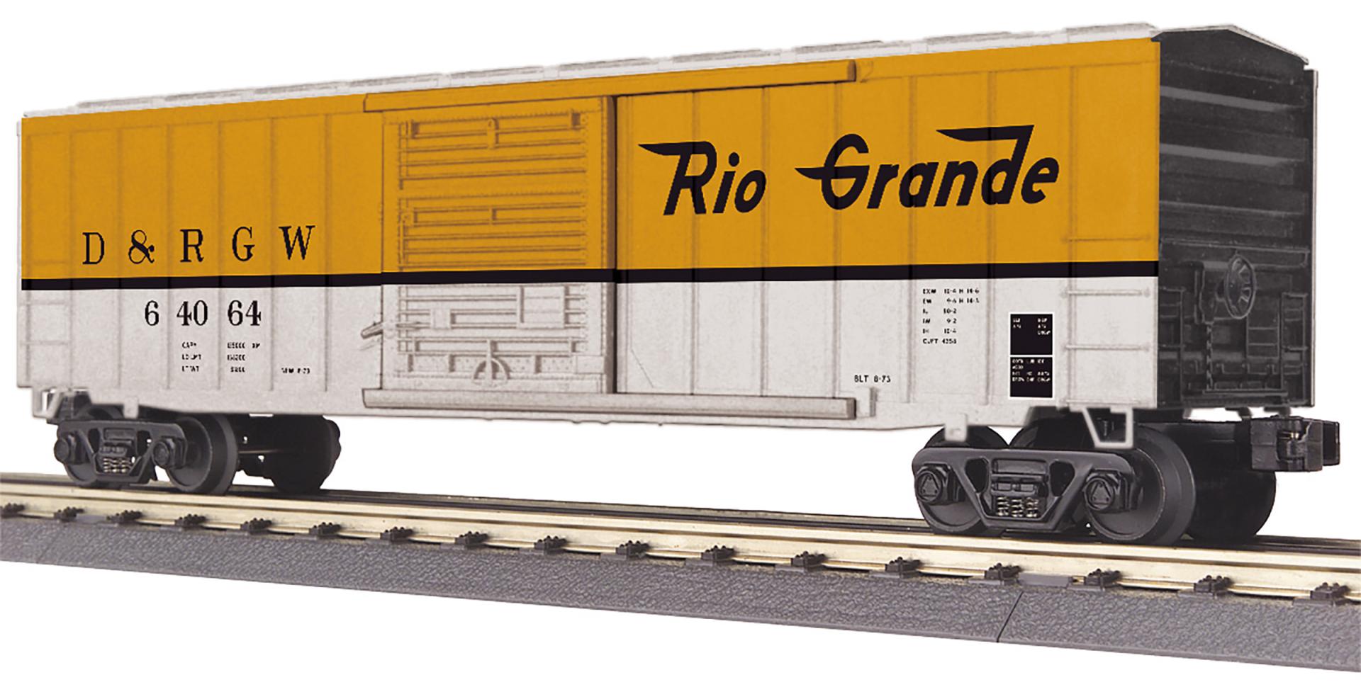 Rio Grande 50' modern boxcar