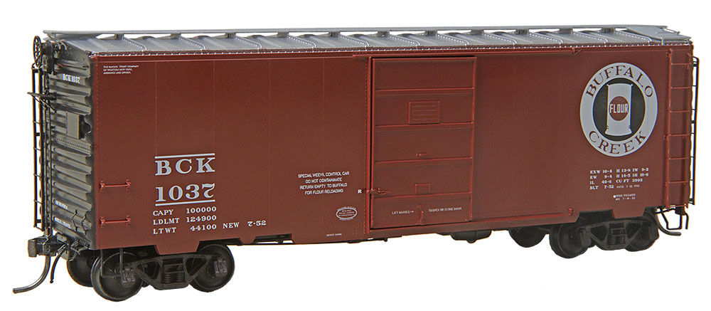 Buffalo Creek 40' PS-1 Box Car 7' Door #1037