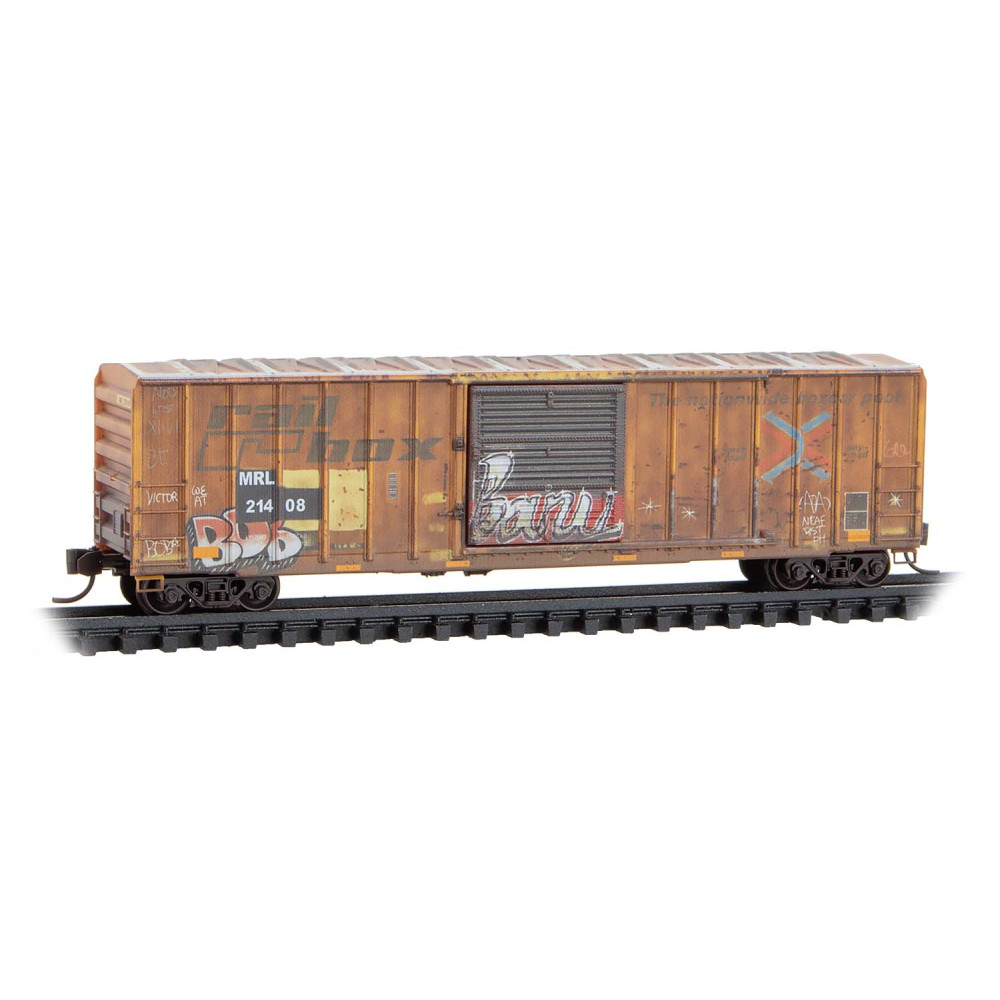 MRL/Ex-Railbox 50' Rib Side Box Car #21408