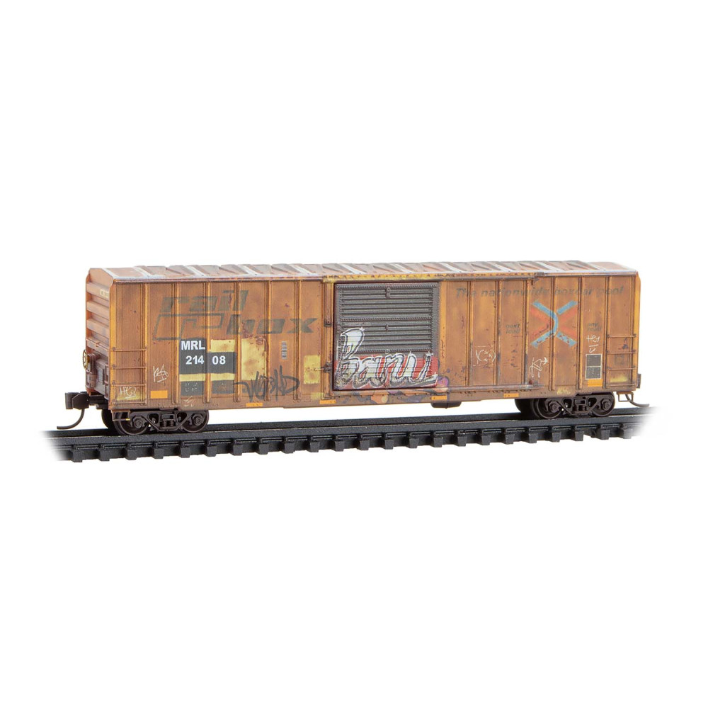MRL/Ex-Railbox 50' Rib Side Box Car #21408