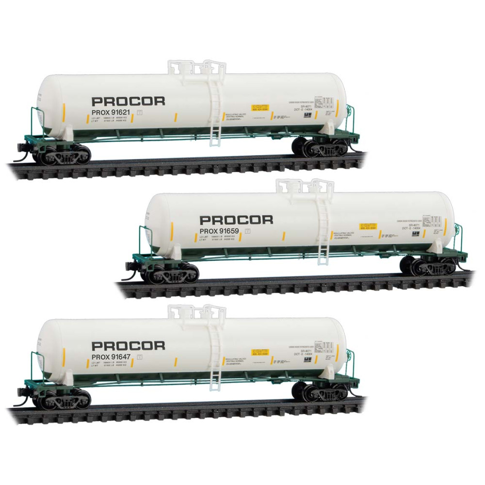 Procor 3-Car Runner Pack