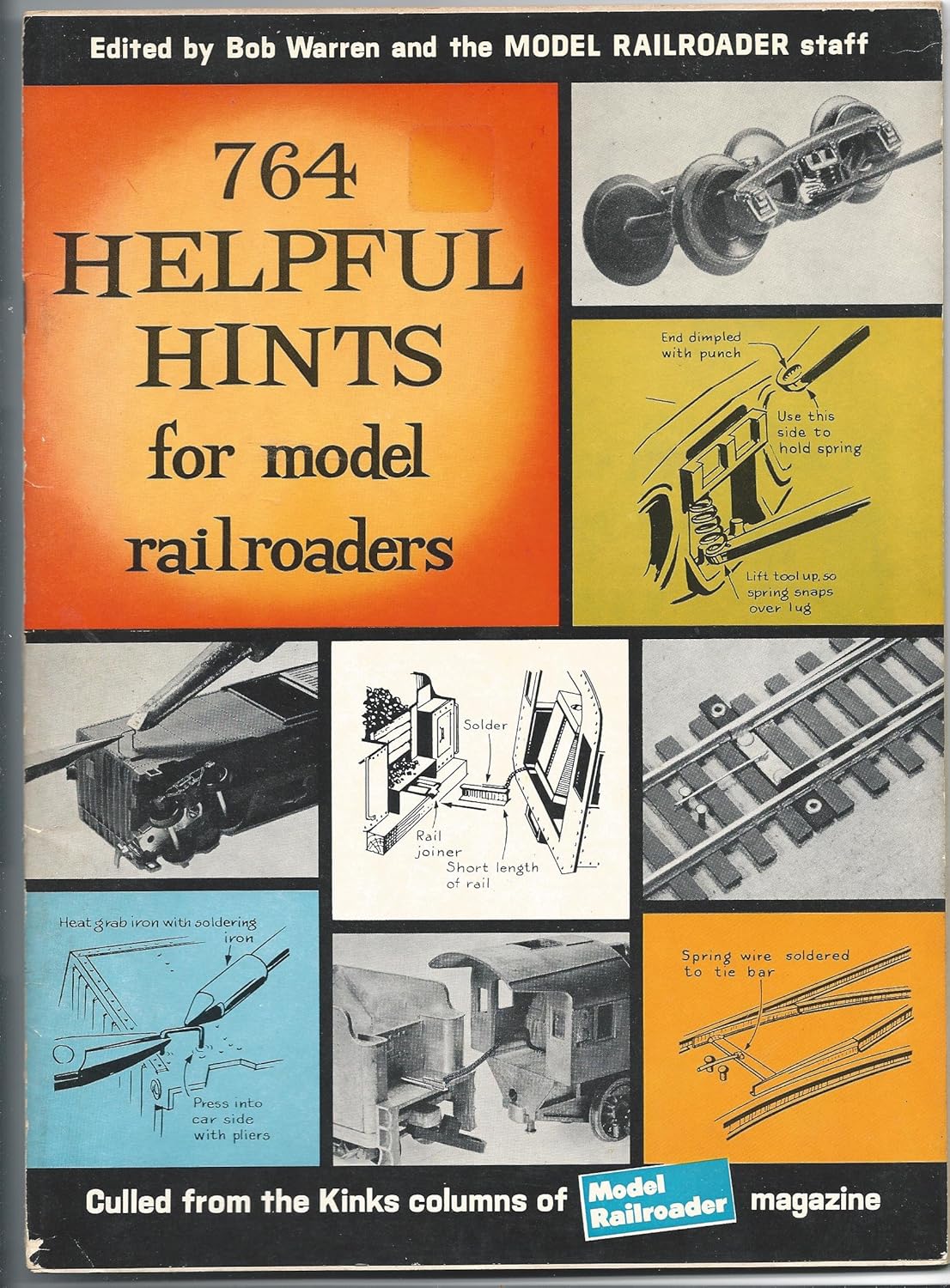 764 Helpful Hints For Model Railroaders (used)