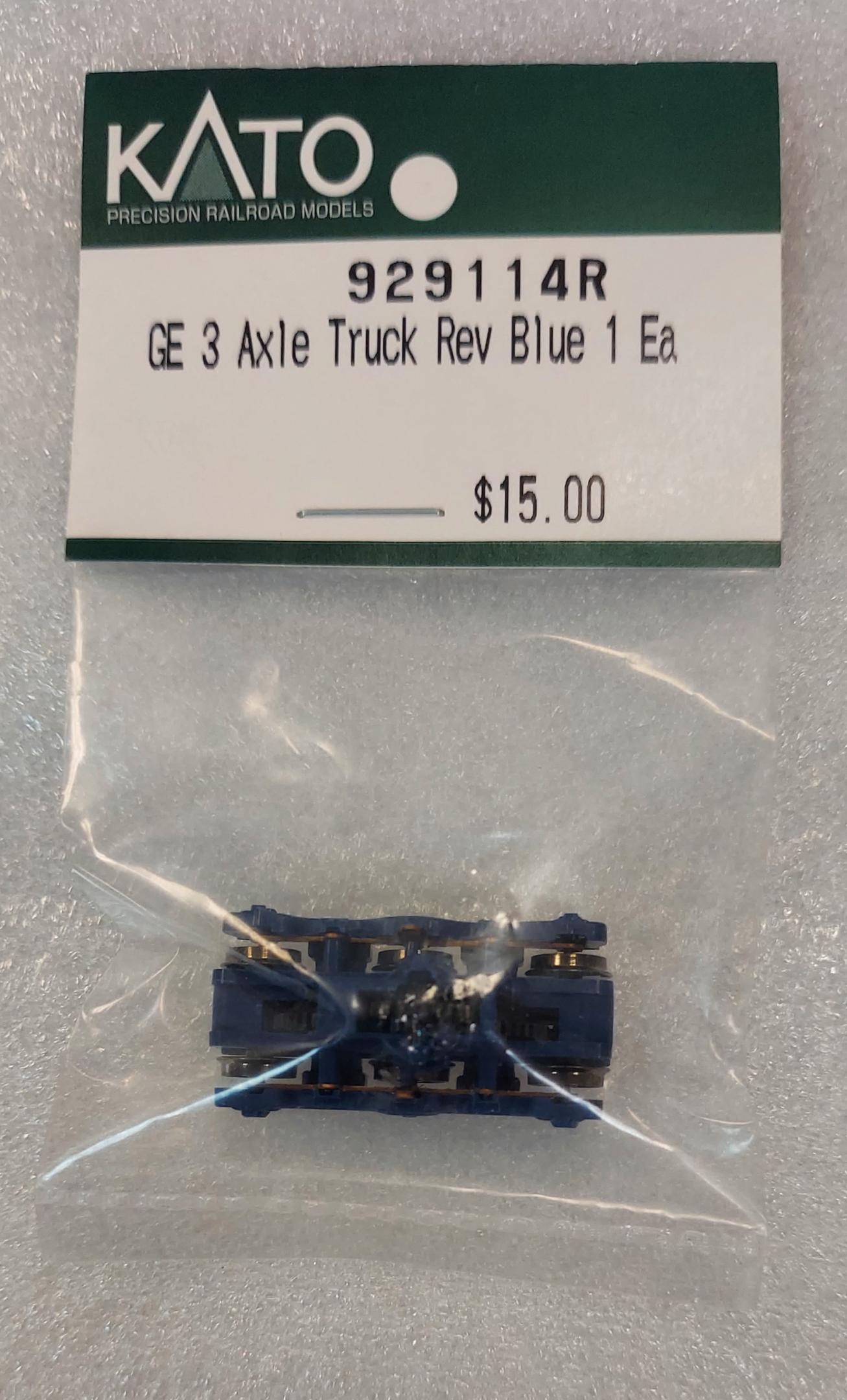 GE 3 Axle Truck Revised Blue 1-Each