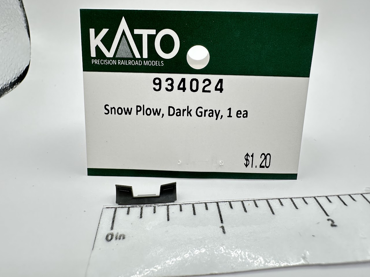 Snow Plow Dark Gray 1-Each
