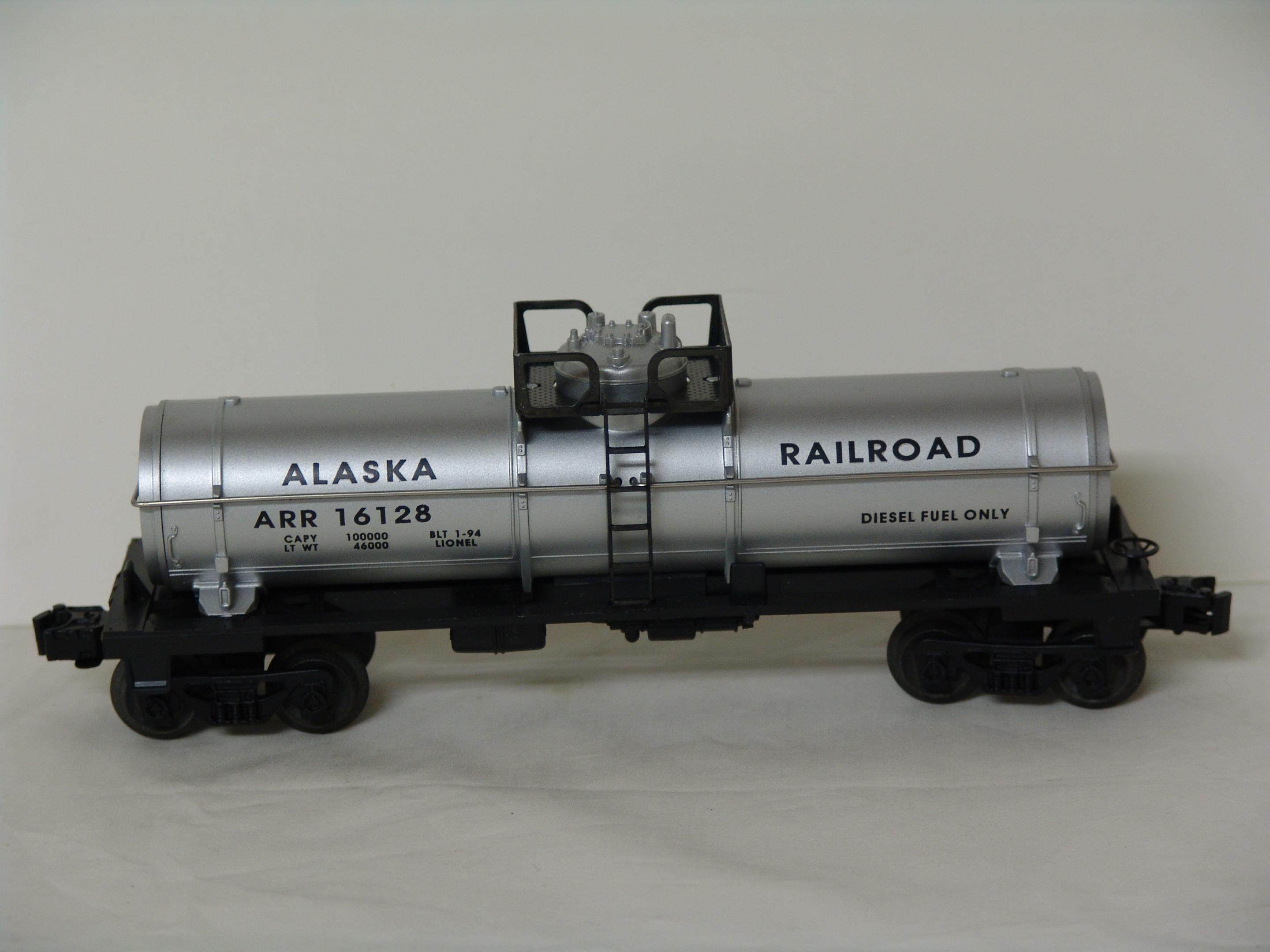 Alaska Railroad single dome tank car (used)