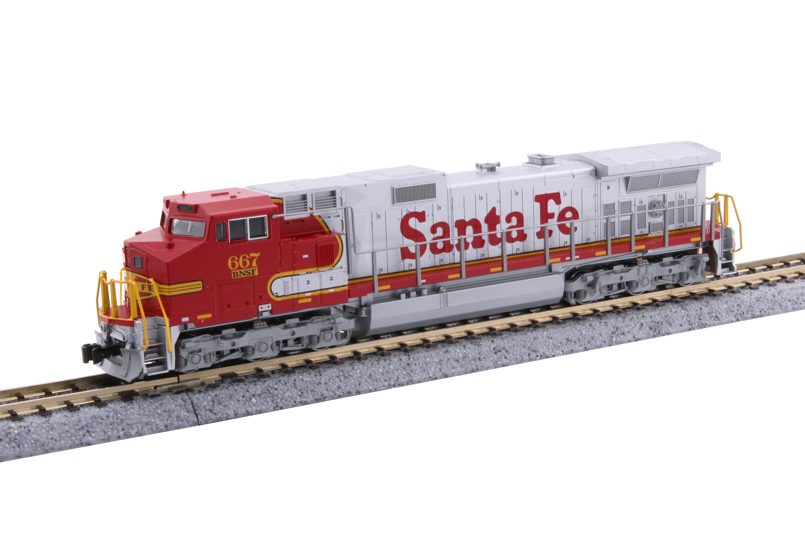 BNSF Warbonnet C44-9W #667