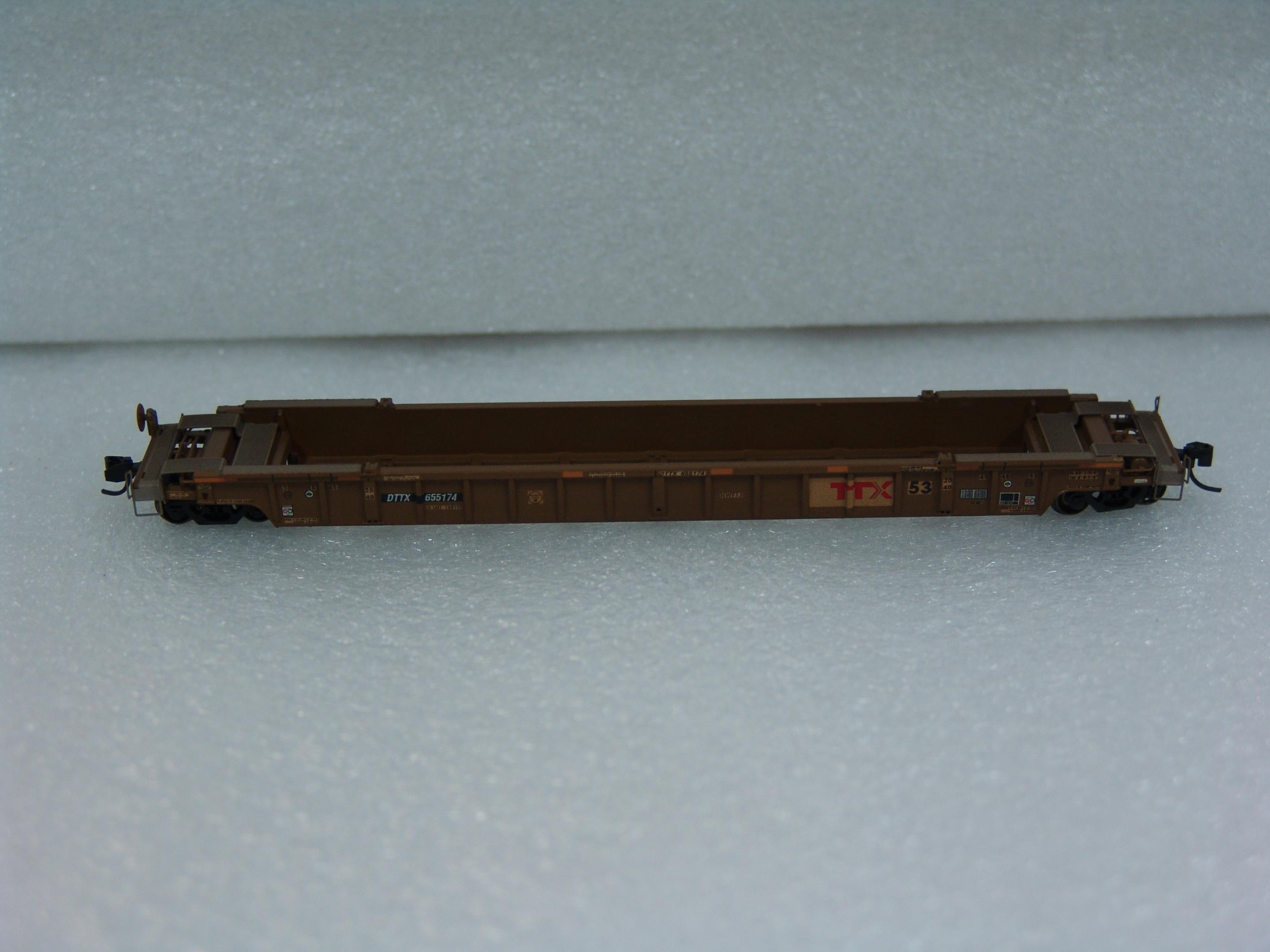 Trailer Train NSC 17-Post Well Car #655174
