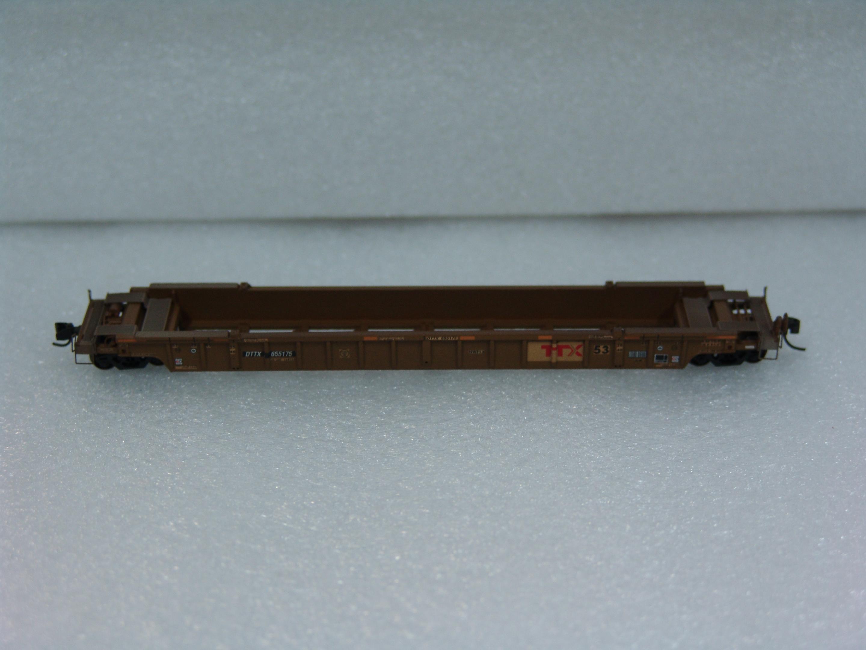Trailer Train NSC 17-Post Well Car #655175