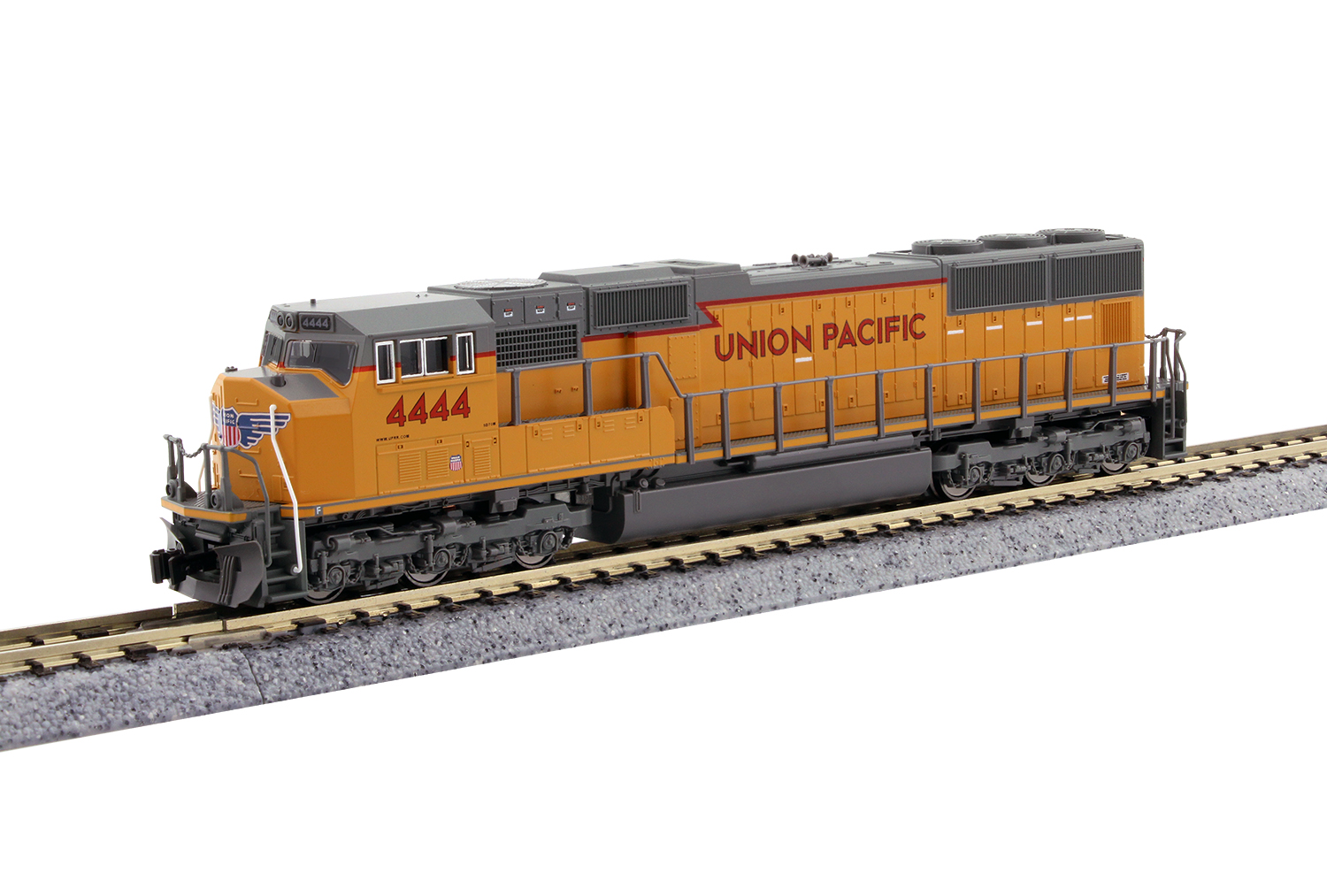 Union Pacific SD70M flat radiator #4444