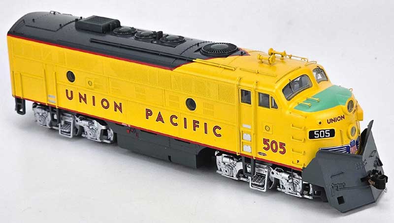 Union Pacific rebuild F-9AM #505 with LokSound