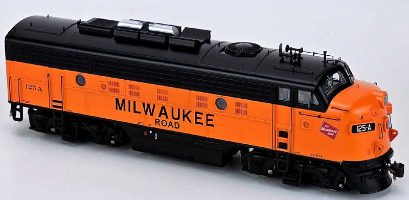 Milwaukee Road F-9A #125A with LokSound
