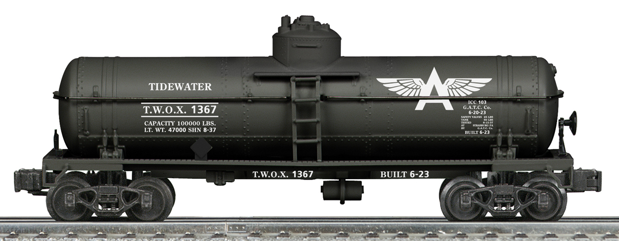 Tidewater Flying A single dome tank car #1367 (used)