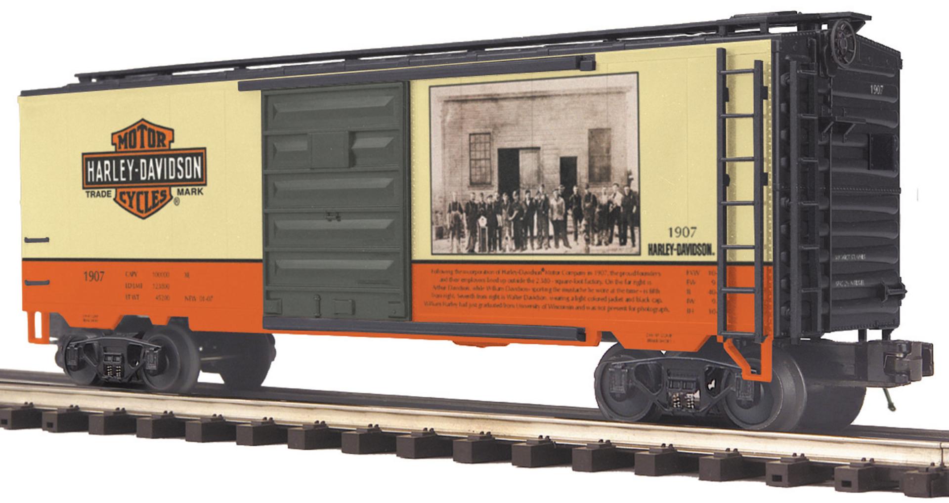 Harley-Davidson 40' boxcar
