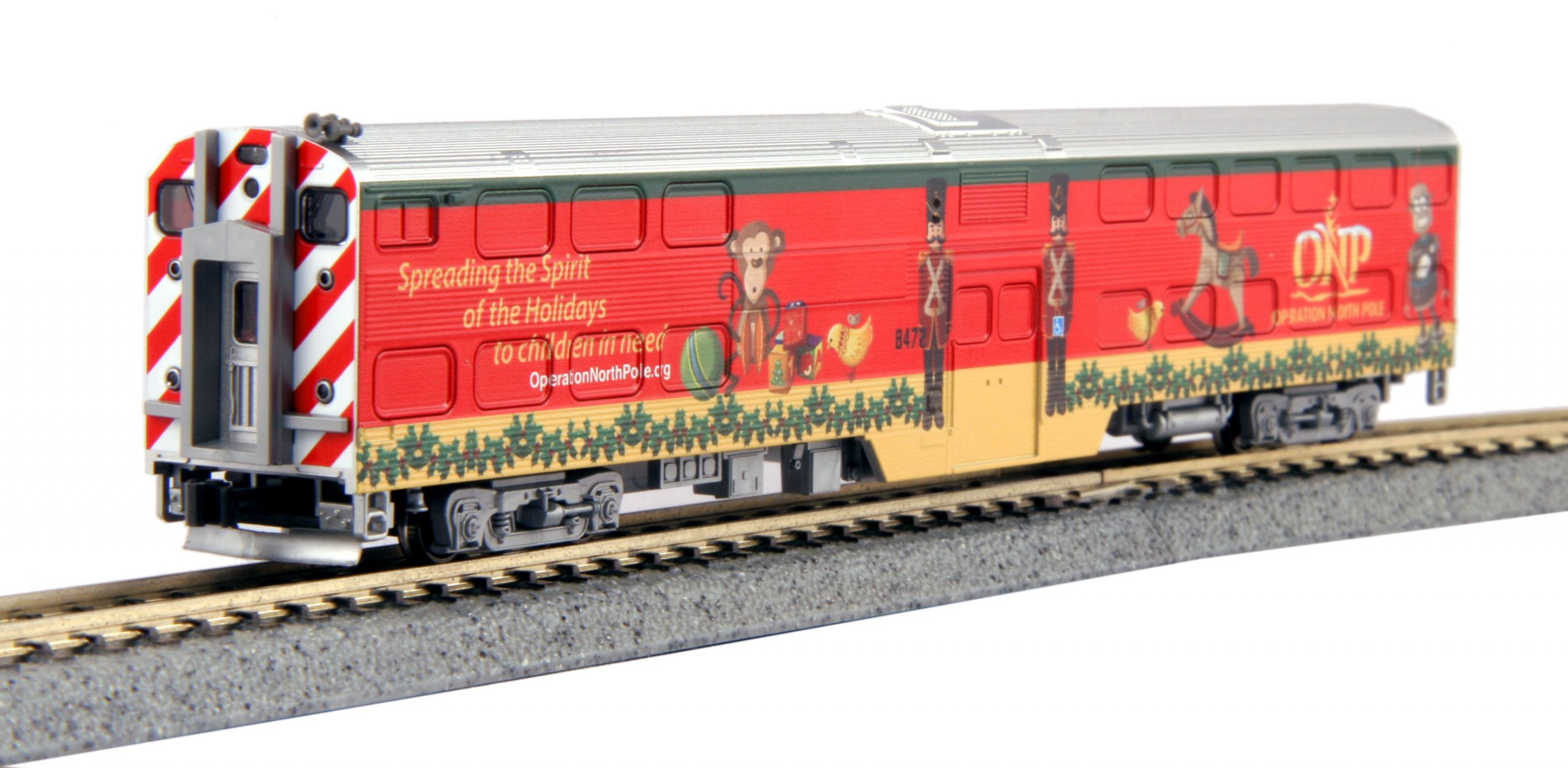 Operation North Pole Christmas Train set 2015 version (used)