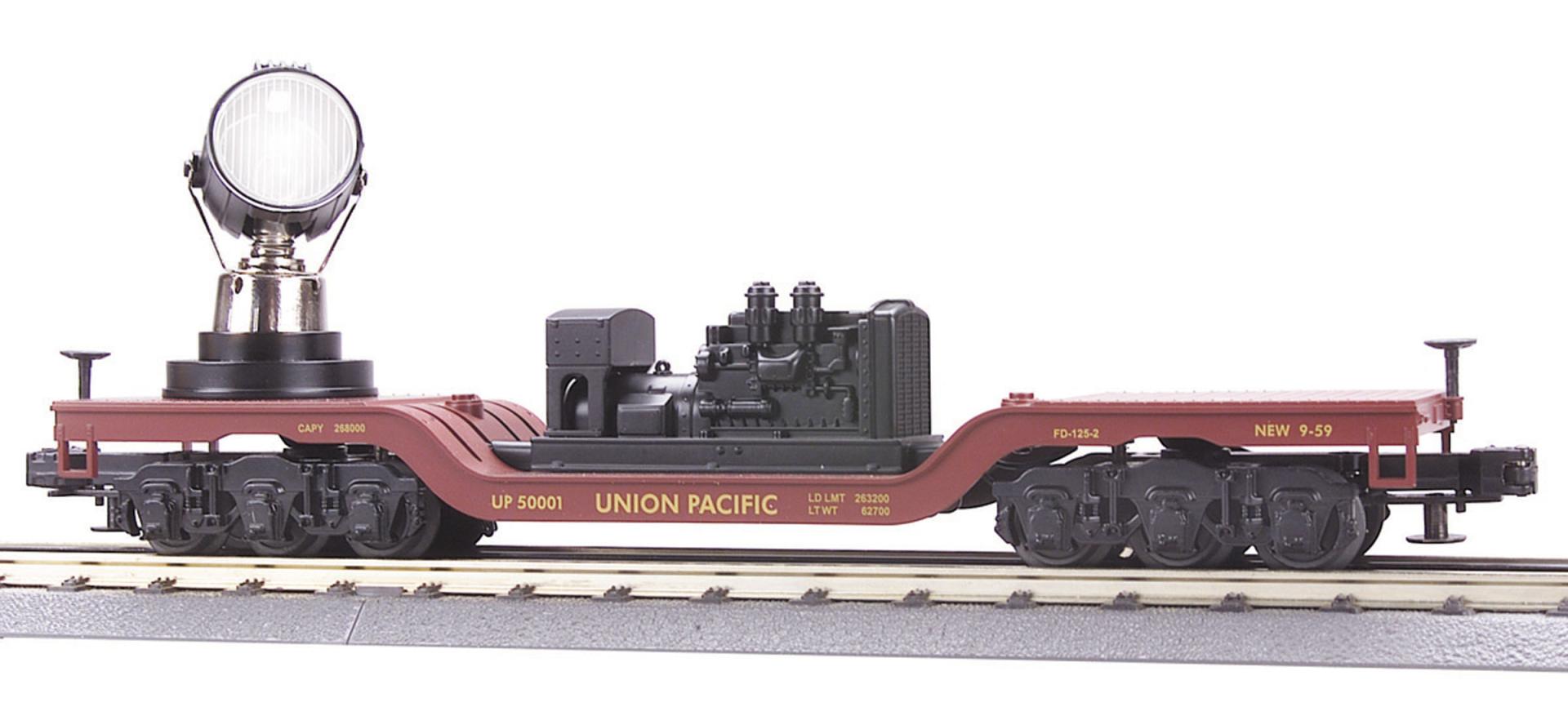 Union Pacific searchlight car