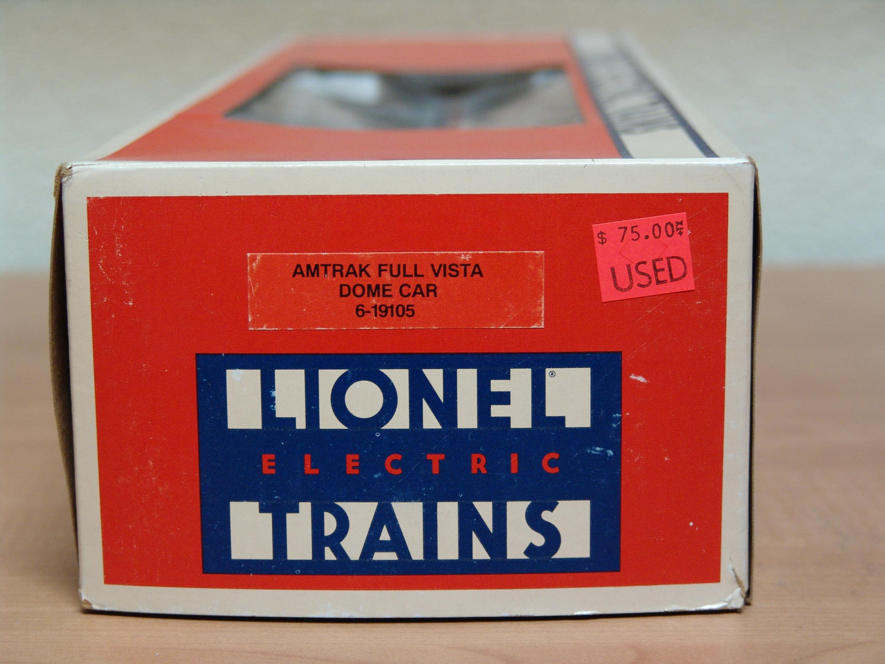 Amtrak full vista dome car (used)