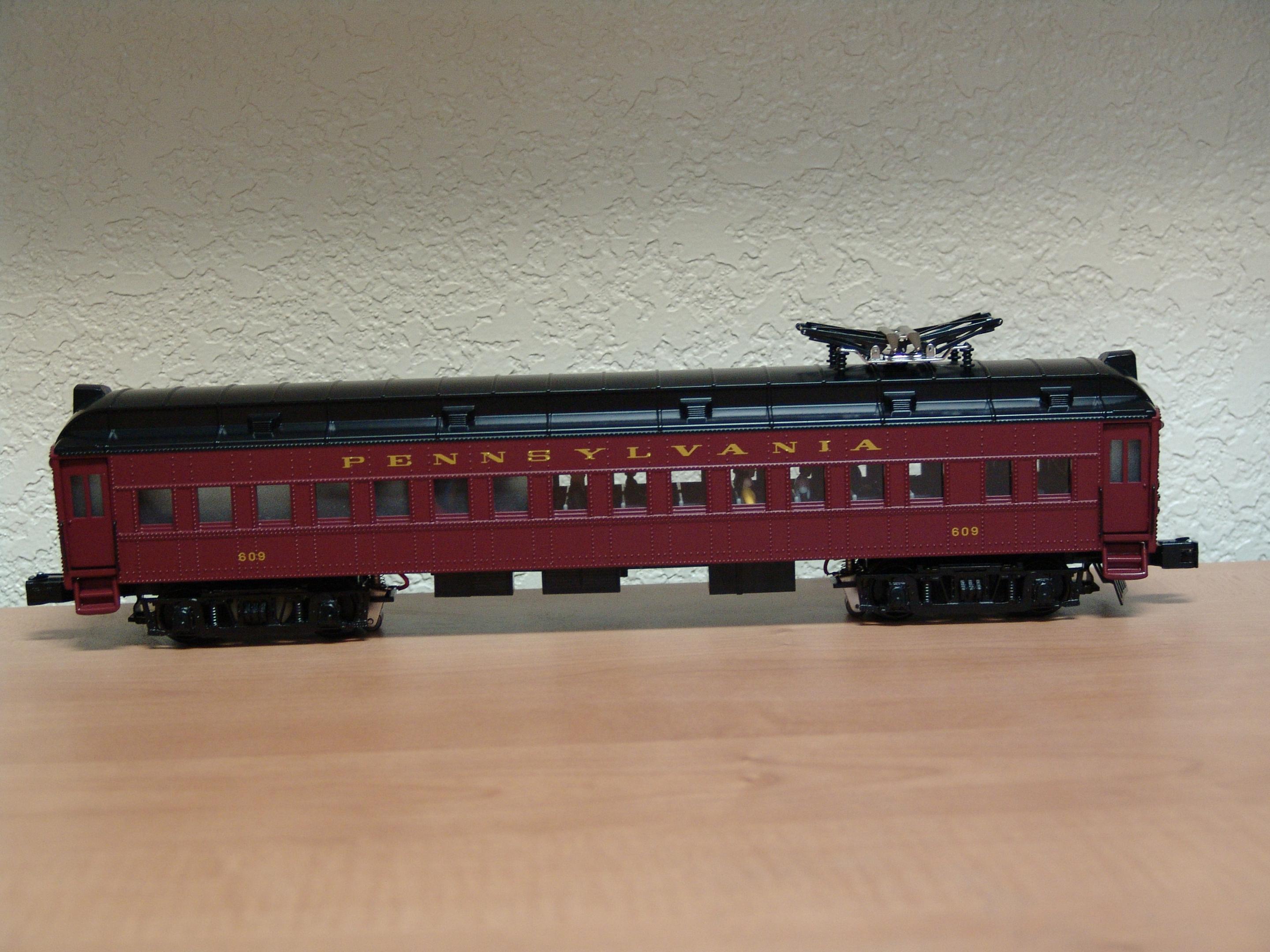 Pennsylvania Railroad Paoli Local 15" interurban motorized coach #609