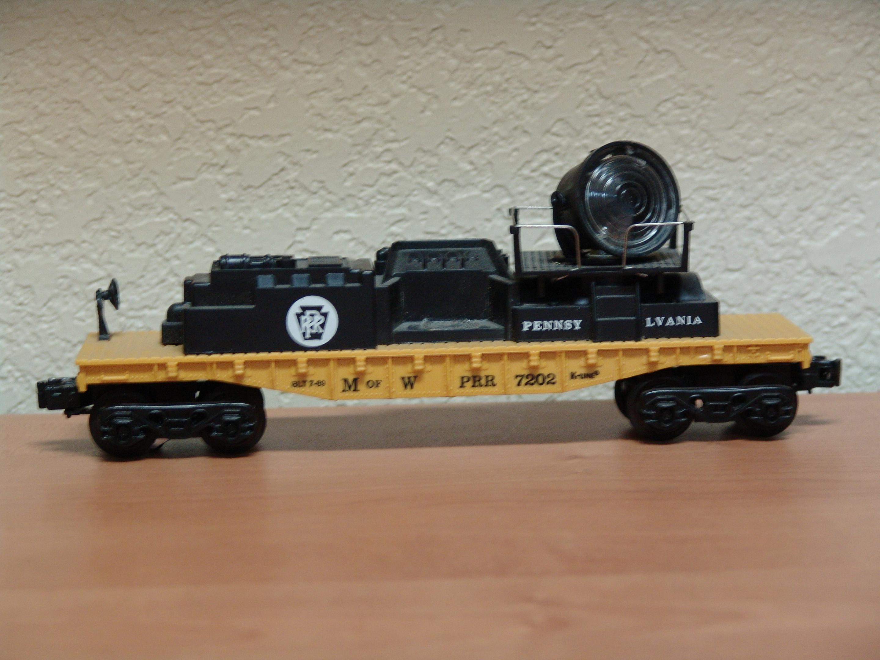 Pennsylvania Railroad MofW searchlight car #7202 (used)
