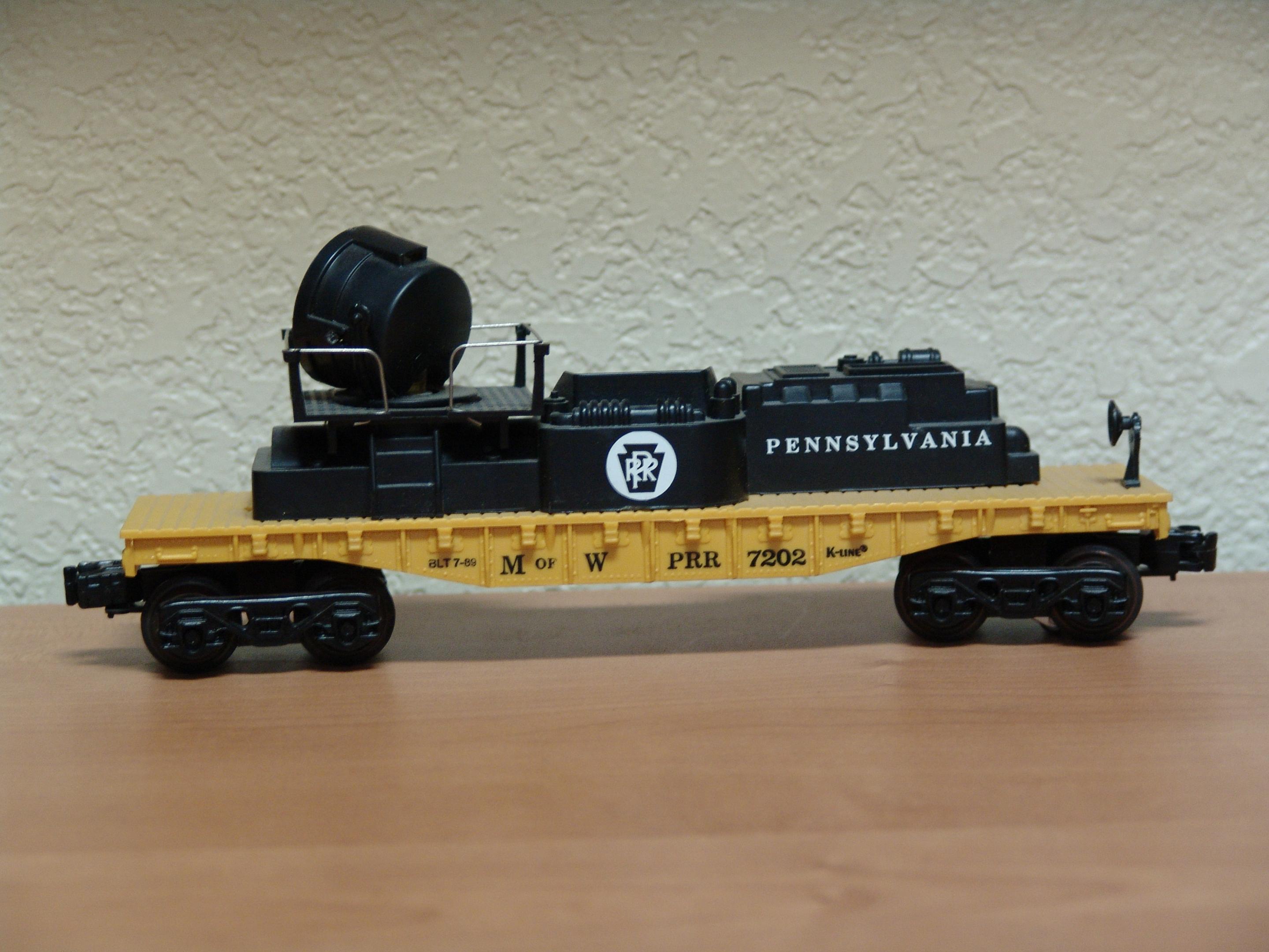 Pennsylvania Railroad MofW searchlight car #7202 (used)