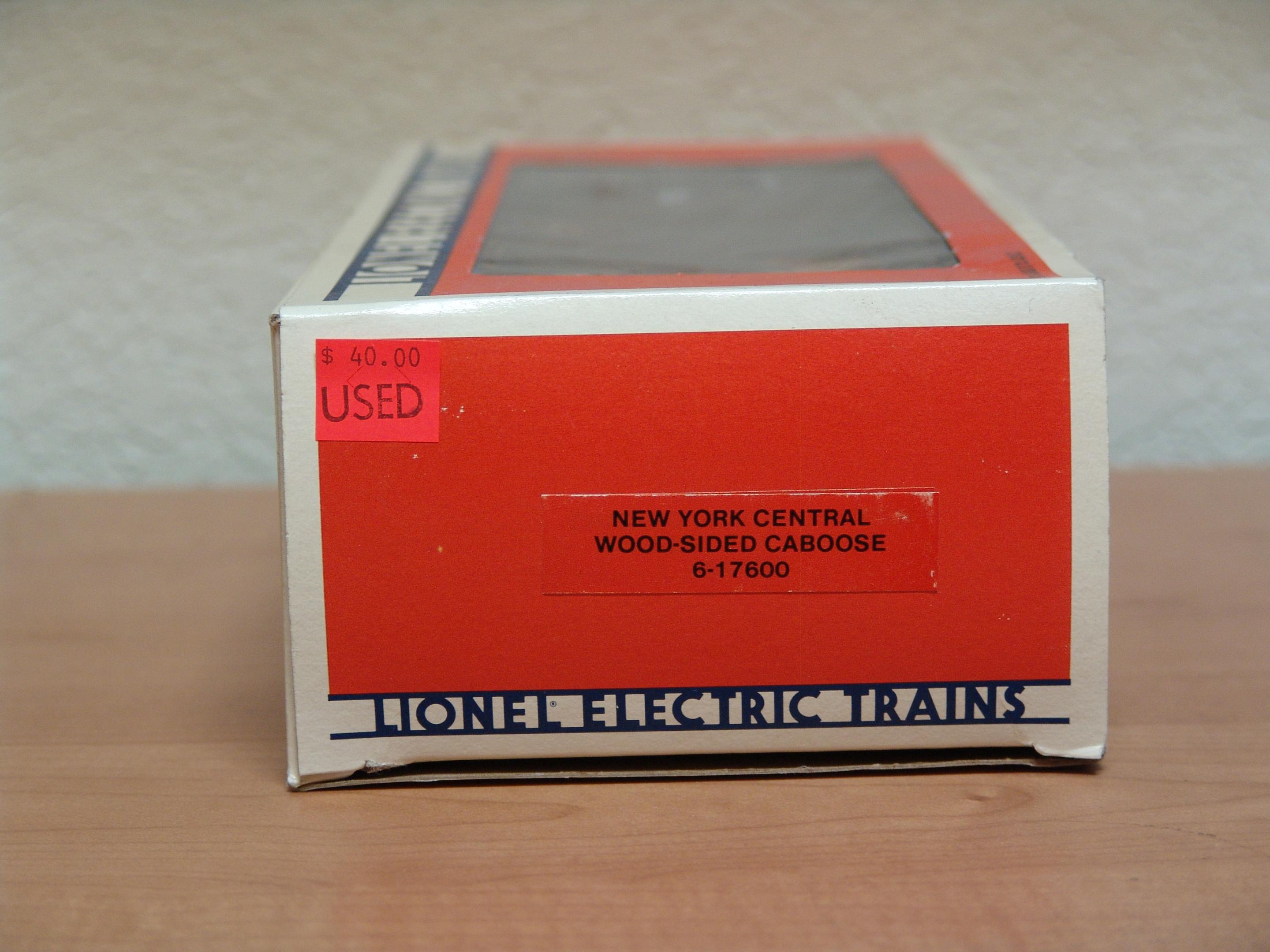 New York Central wood-sided caboose (used)