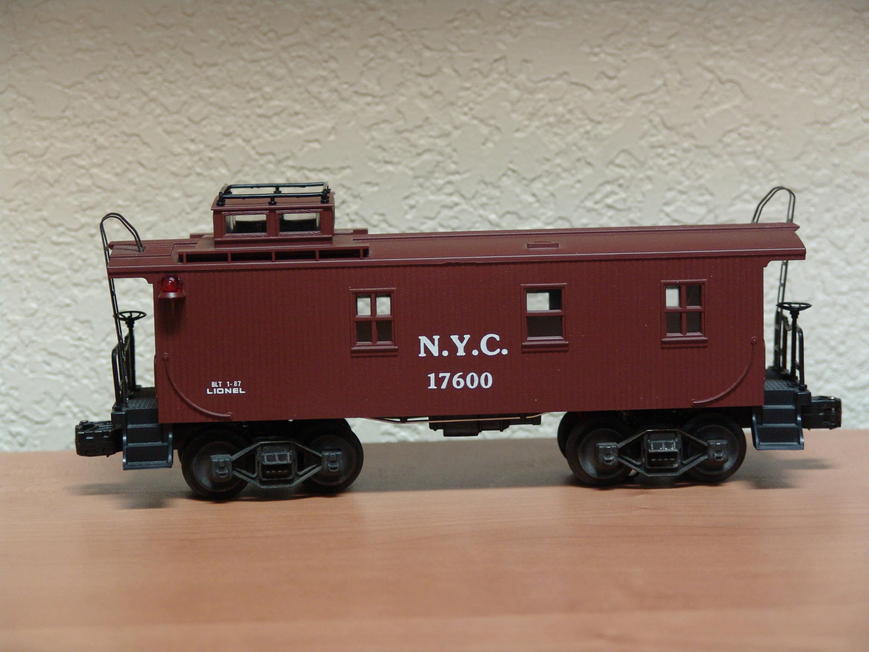 New York Central wood-sided caboose (used)