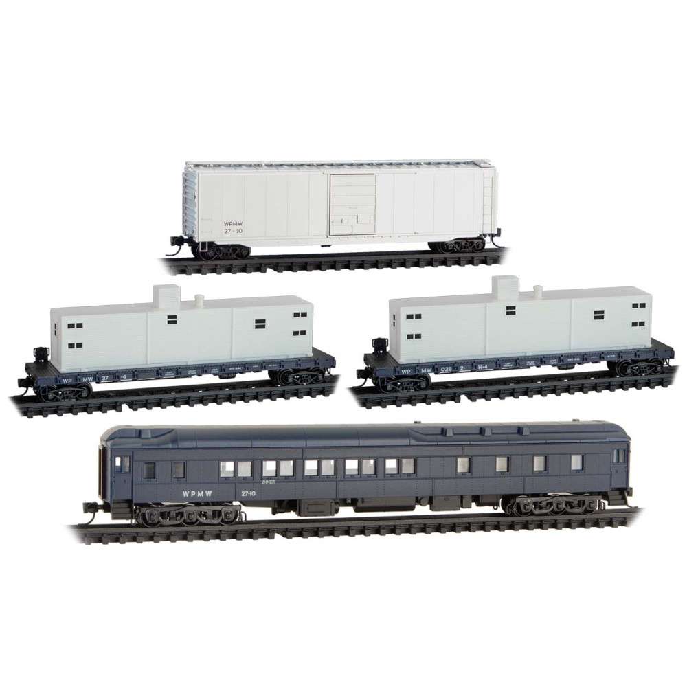 Western Pacific MOW 4-pack
