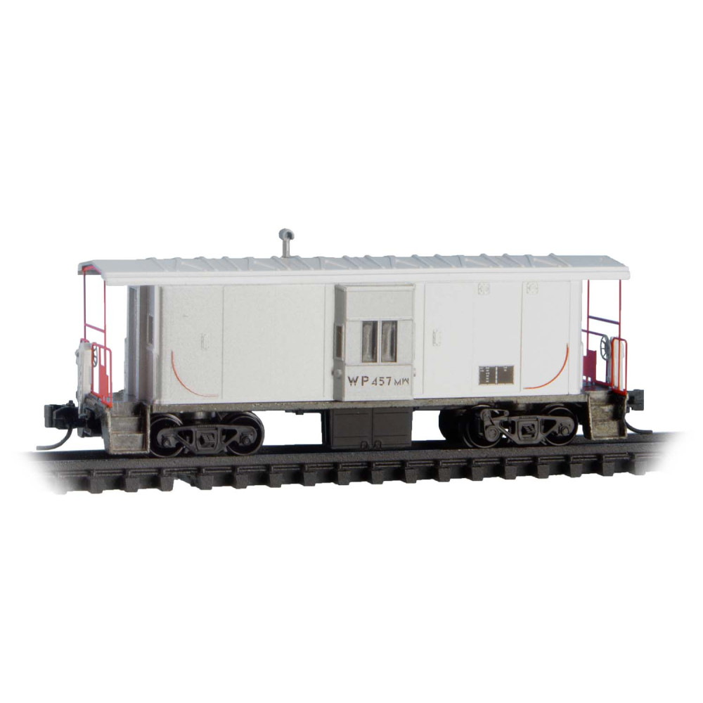 Western Pacific MOW 31' bay window caboose #457MW