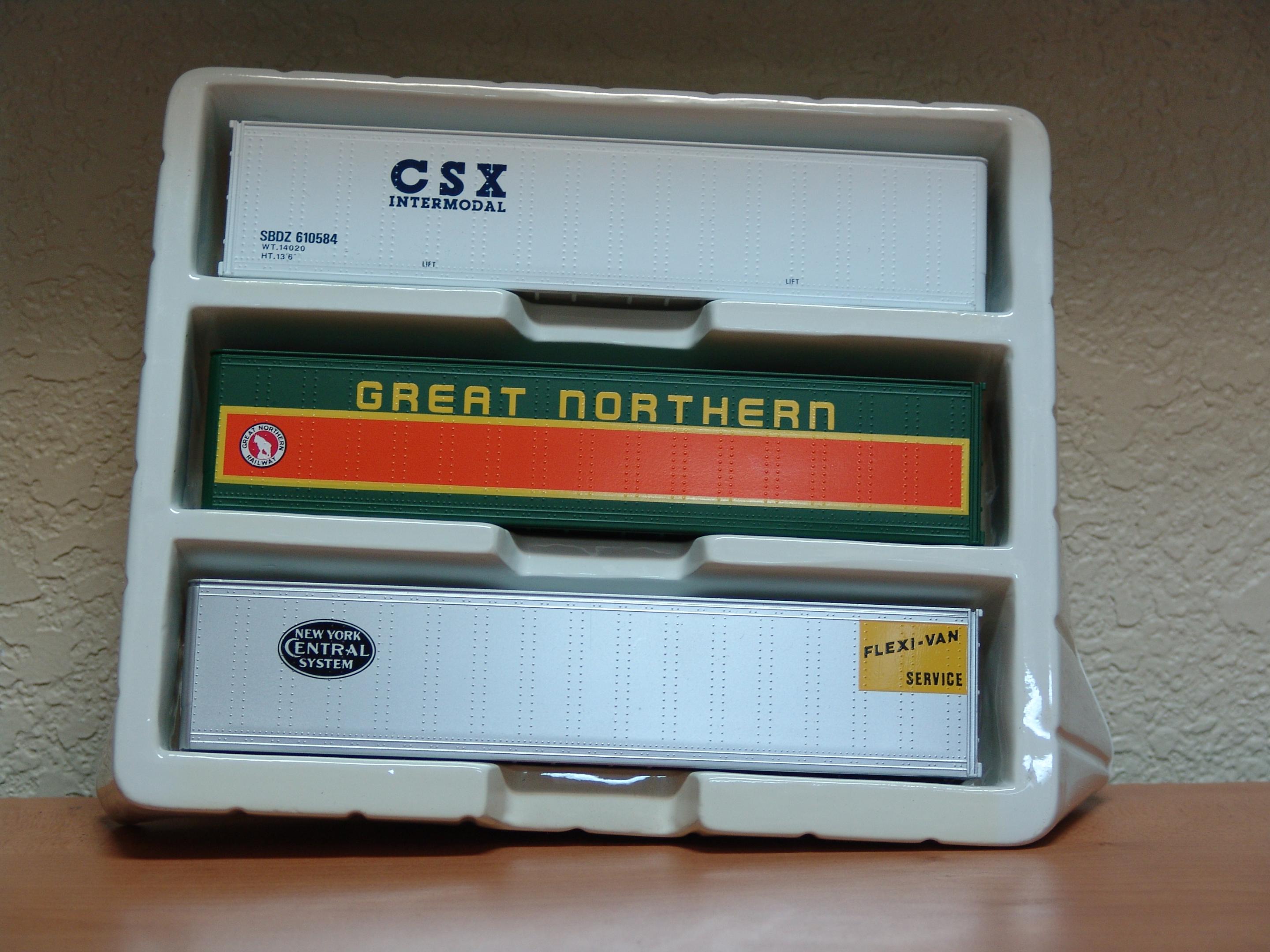 Three Intermodal Containers (used)