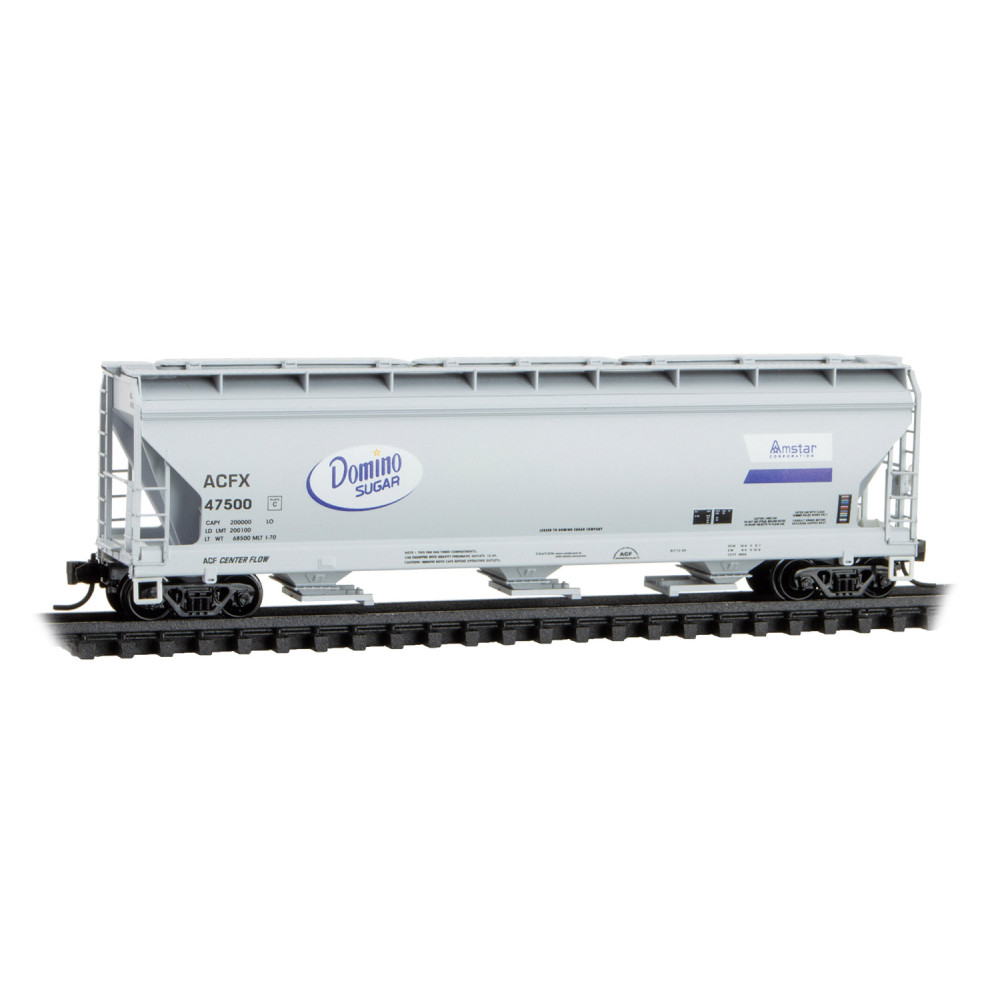 American Car & Foundry Lessor 3-Bay Covered Hopper #47500
