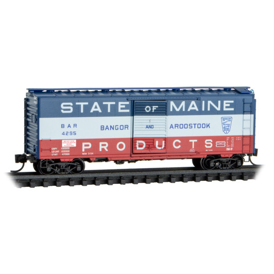 Bangor & Aroostook 40' Standard Box Car Single Door #4295