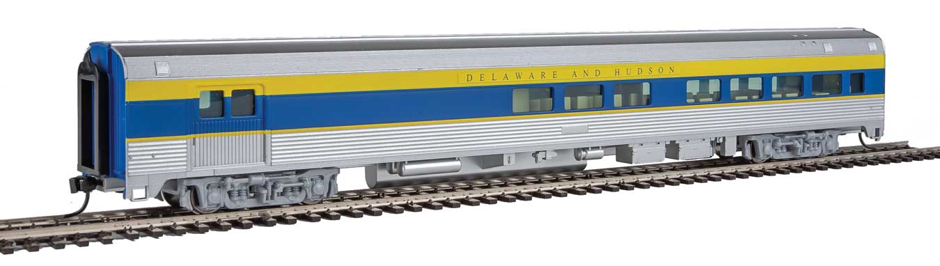 Delaware & Hudson 85' Budd Baggage-Lounge