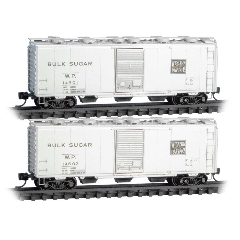 Western Pacific Bulk Sugar Car 2-Pack