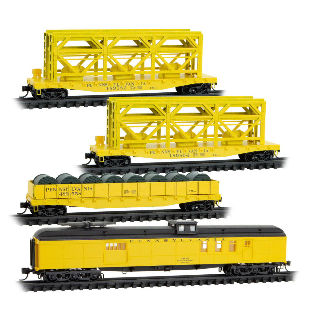 Pennsylvania Railroad MOW 4-Pack