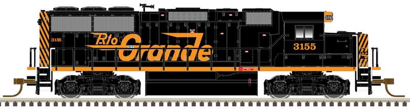Rio Grande GP-60 #3156 with DCC & sound