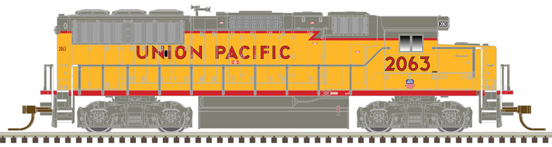 Union Pacific GP-60 #2063 with DCC & sound