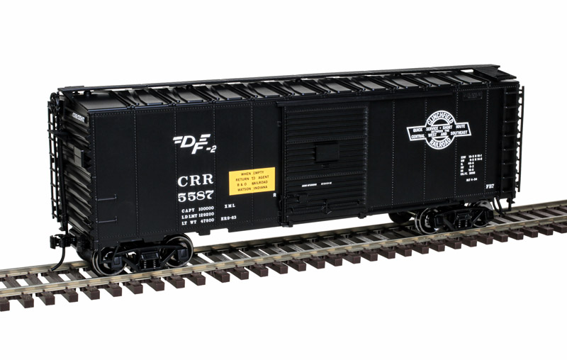 Clinchfield Railroad 40' sliding door boxcar #5587