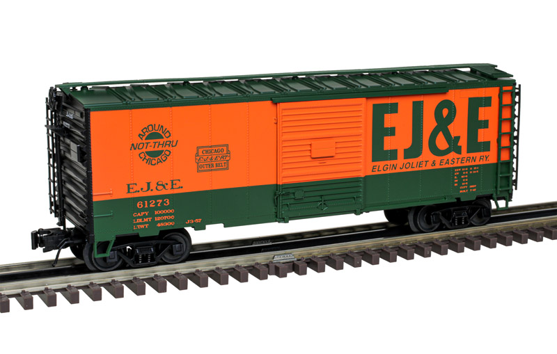 Elgin Joliet & Eastern 40' sliding door boxcar #61355