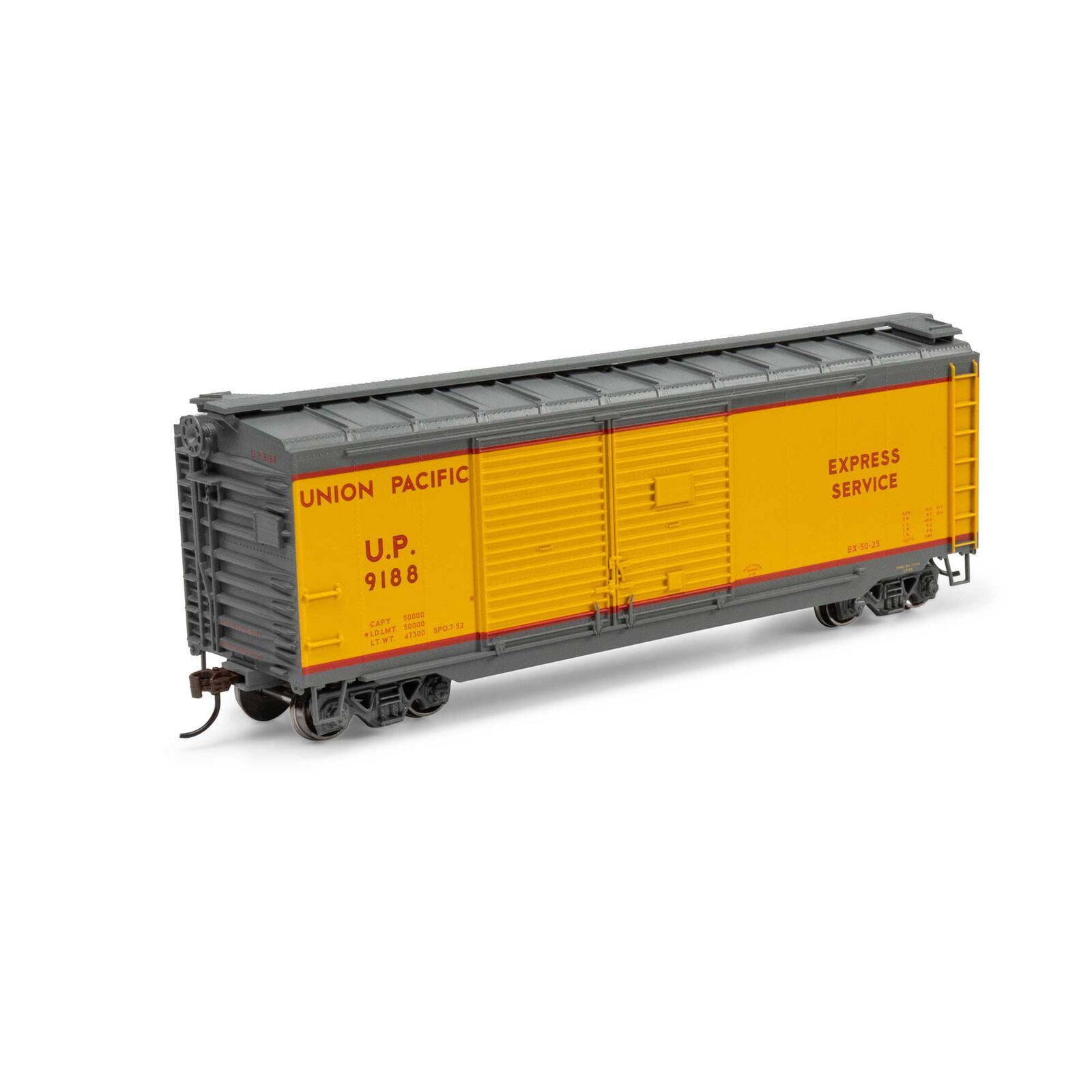 Union Pacific 40' Express Double-Door Box Car #9188
