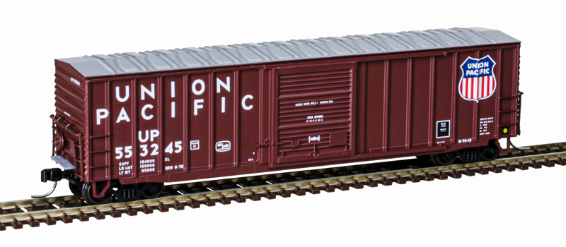 Union Pacific 50' Precision Design rib-side boxcar #553206