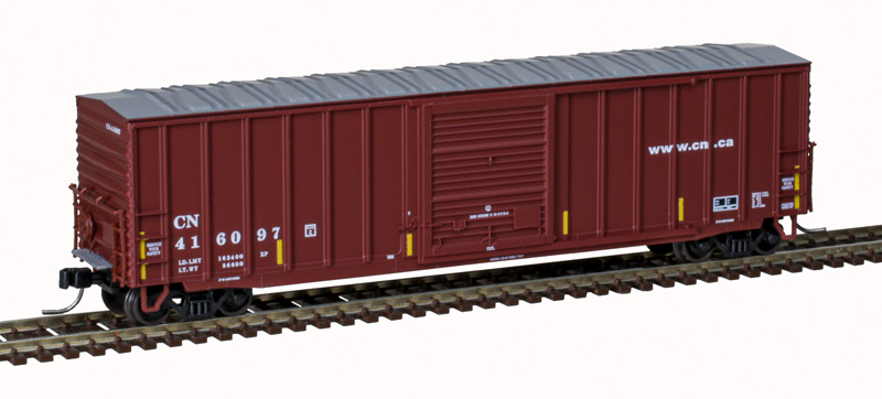 Canadian National 50' Precision Design rib-side boxcar #416097