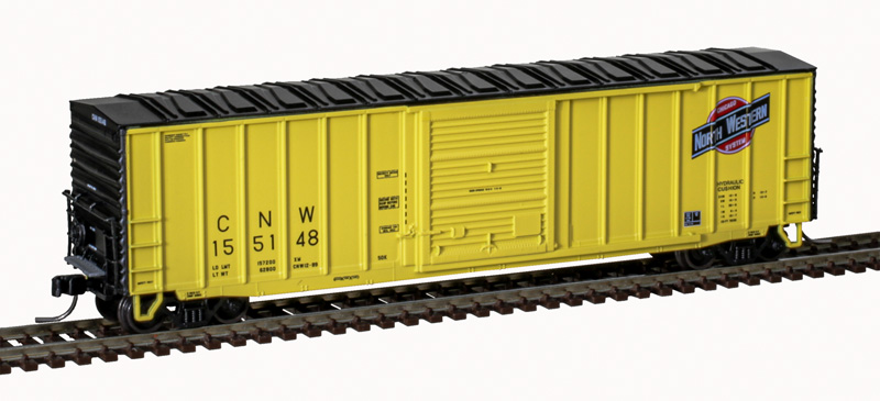 Chicago & North Western 50' Precision Design rib-side boxcar #155148
