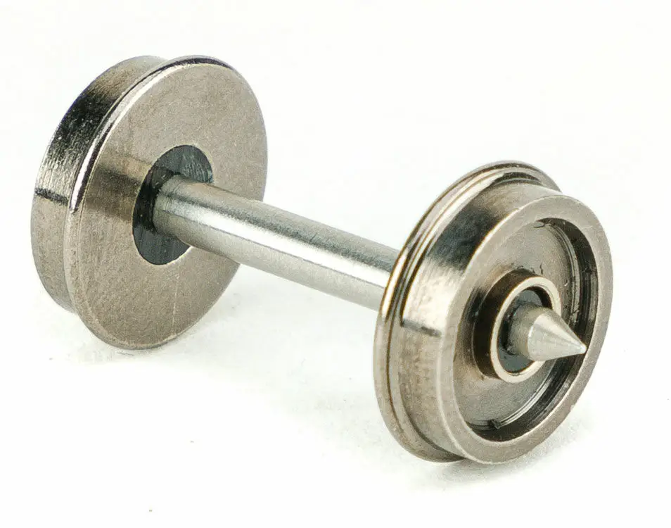 36" Turned Metal RP-25 Wheelsets with Metal Axles 100-pack