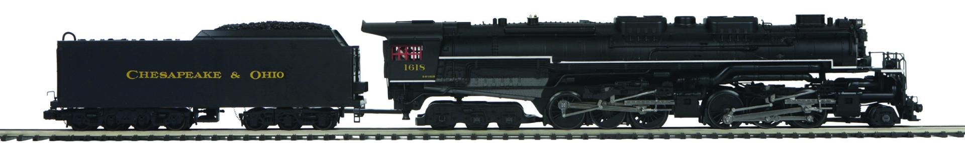 Chesapeake & Ohio 2-6-6-6 Allegheny #1618 with ProtoSound 3.0