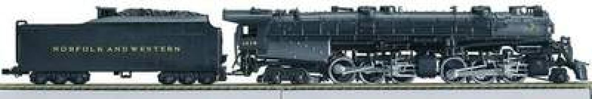 Norfolk & Western 2-6-6-4 Class A Steamer with Proto-Sound® used