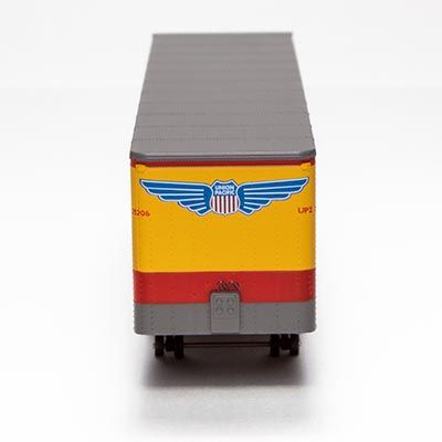 Union Pacific 40' Fruehauf integral post volume van #25217