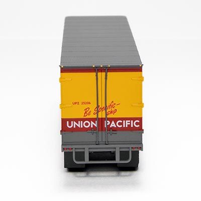 Union Pacific 40' Fruehauf integral post volume van #25217