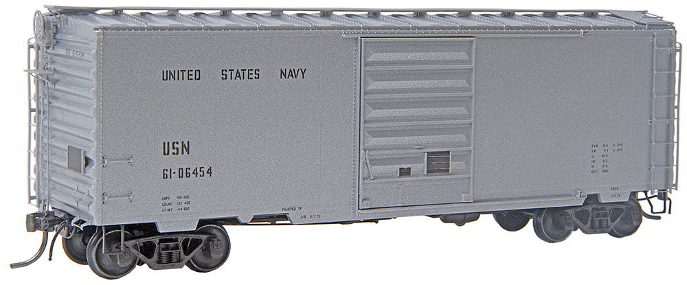 United States Navy 40' PS-1 Box Car 8' Door #61-06454